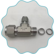 Super Duplex Steel Female Run Tee